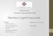 Maritime legal framework