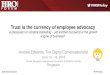 Trust is the currency of employee advocacy, HRO Today Forum APAC 2016