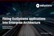Fitting OutSystems applications into Enterprise Architecture