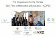 The Ecopreneurs for the Climate, from Paris to Marrakech with sustainable business solutions to climate change – COP21 → COP22