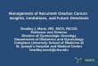 Management of Recurrent Ovarian Cancer: Insights, Limitations, and Future Directions