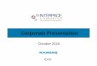 Idxg Corporate Presentation Global Online Growth Conference - Oct 2016