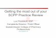 Getting the most out of your scpp practice review l. postnikoff