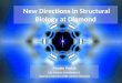 New Directions in Structural Biology at Diamond