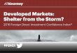 Foreign Direct Investment Index 2016 - Developed Markets Shelter from the Storm | A.T. Kearney