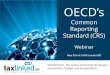 OECD Common Reporting Standard Webinar