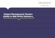 Tech Tip: Output Management System (OMS) in IBM SPSS Statistics