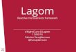 Lagom : Reactive microservice framework
