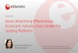 eMarketer Oct 2015 Report: Social Advertising Effectiveness