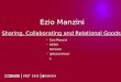 Ezio Manzini- Sharing, Collaborating and Relational Goods