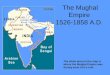 The mughal empire 2nd period