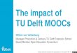 Impact of MOOCs for Qualtrics event