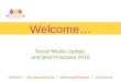 Social Media Update and Best Practices 2016