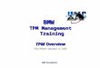 010 bmw tpm management training