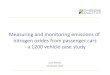 Routes to Clean Air 2016  - Jane Thomas, Emissions Analytics