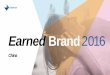 2016 Earned Brand China