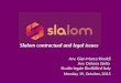 SLALOM Project Legal Webinar Introduction 20151019 Legal Aspects