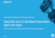 Pre-Con Ed: Deep Dive into CA Workload Automation Agent Job Types
