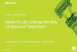 Hands-On Lab: Leverage the New CA Spectrum® Web Client