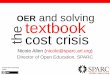 OER and Solving the Textbook Cost Crisis (Fairfield University 10/7/15)