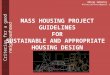 Sustainable housing guidelines