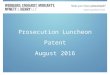 2016 August Patent Prosecution Lunch