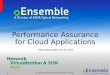 Performance Assurance for Cloud Applications