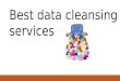 Best data cleansing services