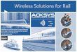 Acksys Transportation High Speed Train to Ground EN50155 connectivity