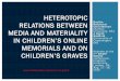 Heterotopic relations between media and materiality in children's online memorials and on children's graves