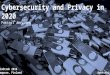 Keynote Petteri Järvinen - Cybersecurity and Privacy in 2020 - Mindtrek 2016