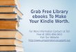 Grab free library ebooks to make your kindle worth