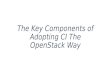 The Key Components of Adopting CI The OpenStack Way
