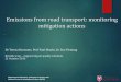 Emissions from road transport: monitoring mitigation actions