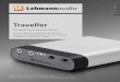 Lehmannaudio Traveller headphone amplifier manual - 5 languages