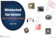 Miniaturized Gas Sensors 2016 Patent Landscape report published by Yole Developpement