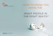 Right people in the right seats (Julia Langkraehr)
