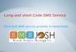 Long code and short code SMS services in Hyderabad – SMSJOSH