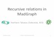 Recursive relations in MadGraph