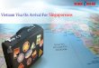 Vietnam visa on arrival for Singapore | Vietnam-Evisa.Org - Sale 20% Off with code: SLI2016