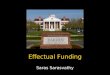Effectual funding