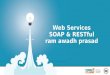 An Overview of Web Services: SOAP and REST