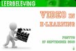 Fontys post hbo-opleiding e-Learning - dag over video