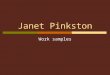 Janet Pinkston portfolio