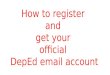 How to register and get your Official DepEd Email Account