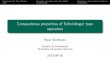 Compactness properties of Schrödinger type operators