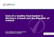 Joana Caldeira Fernandes da Silva - Cost of a healthy food basket in Northern Ireland and the Republic of Ireland