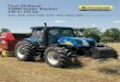 New Holland T6000 Series Tractors 100 to 155 hp