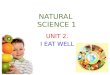 Natural science 1. unit 2. i eat well blog