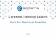 How to Steer Ahead of your Competitors through Ecommerce Technology Solutions